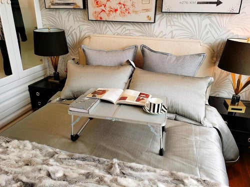 طاولة المنيوم قابلة للطي متعددة الاستخدامات