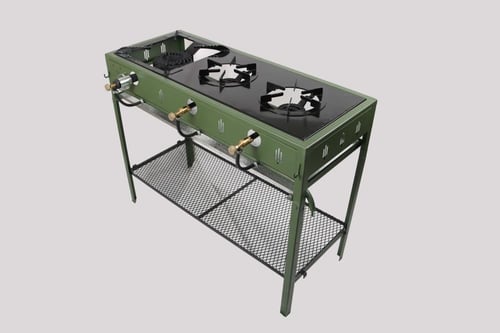 موقد استراحة وسط