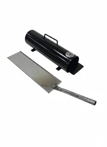 فرن البيتزا على حطب مع جراب