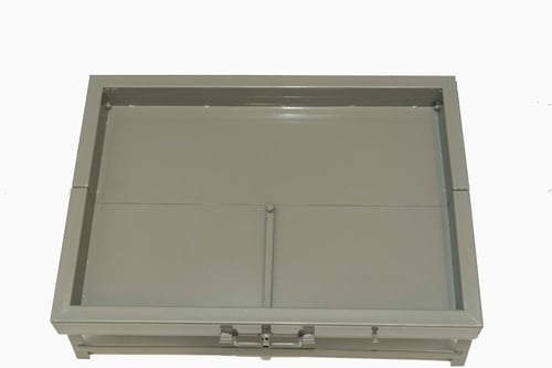 منقل نار صفط باربعة ارجل المطور مع لي وجراب