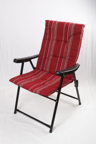 كرسي رحلات الفخامة سدو احمر قابل للطي