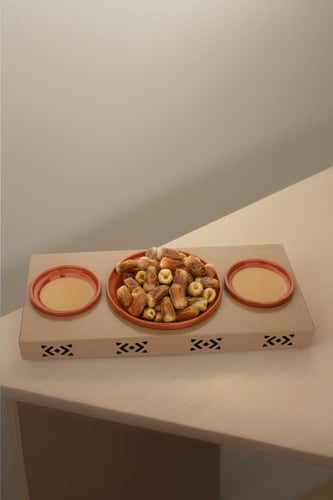 صينية تقديمات فريدة مقاس 48*23 سم