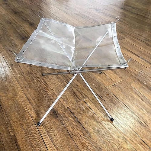 منقل البيئة استيل قابل للسفط مع جراب