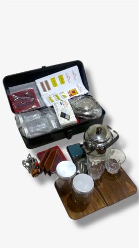 بكج صندوق عزبة الشاي المتكامل