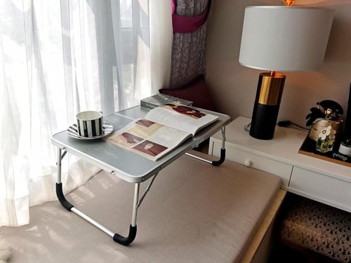 طاولة المنيوم قابلة للطي متعددة الاستخدامات