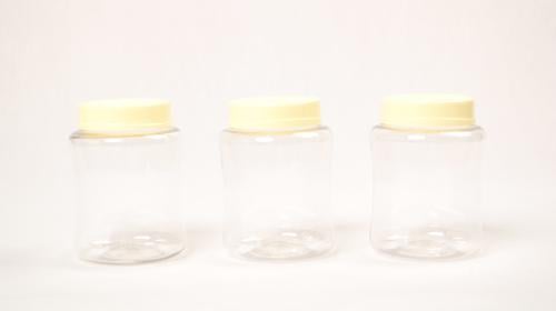 برطمان بلاستك 750 ملي عدد 3 حبة