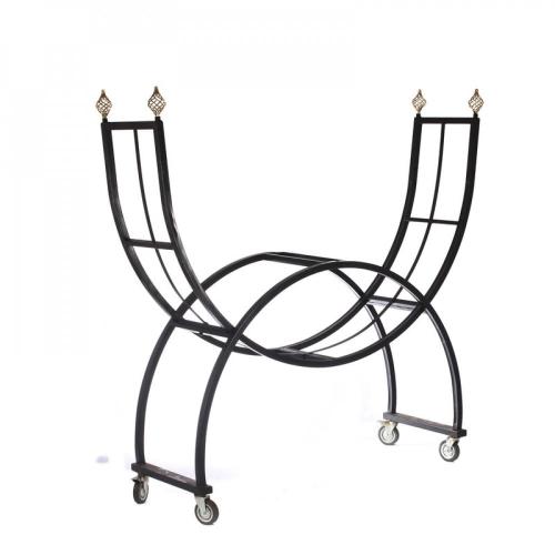 حامل حطب دائري قابل للصفط م 180*160 سم