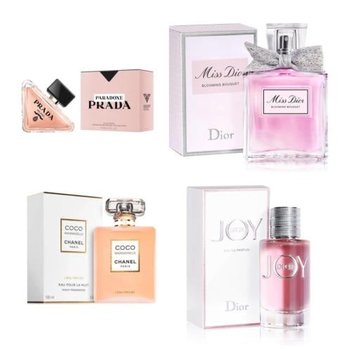 بكج اربع عطور - مس ديور - كوكو شانيل - برادا - جوي...