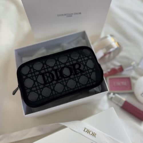شنطة ميكب ديور أسود - DIOR