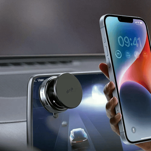 حامل هاتف مغناطيسي للسيارة Drip 360° - شفط فراغي ق...