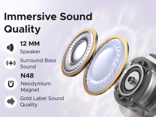 سماعة أذن UGREEN إصدار HiTune S3 مفتوحة بمشبك تدوم...