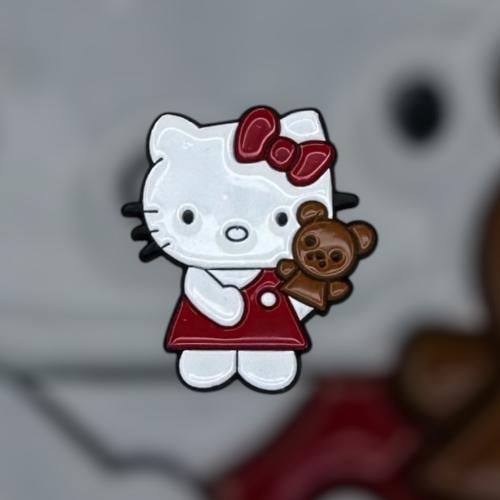 استيكر هلوكيتي ( معدني )