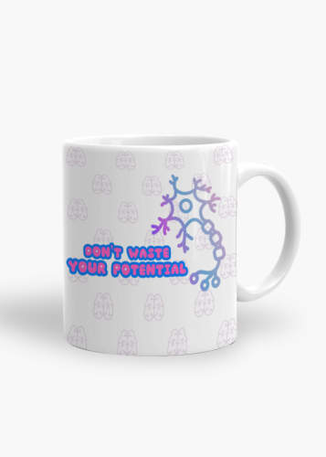كوب "don't waste your potential"