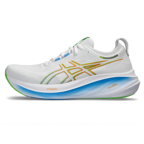 حذاء | ASICS GEL-NIMBUS 26 White Sky Blue Lime