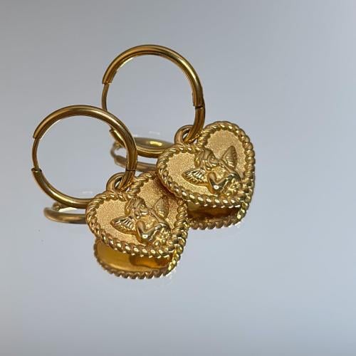 Angel earrings