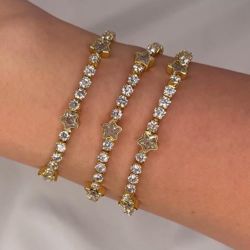 Stars tennis bracelet