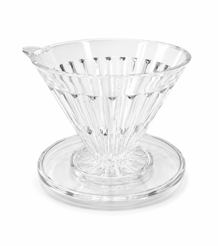 دريبّر ترشيح القهوة الشفاف (Crystal V60 Dripper) –...