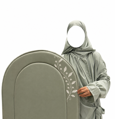 طقم غصن الزيتون ( لون اخضر )