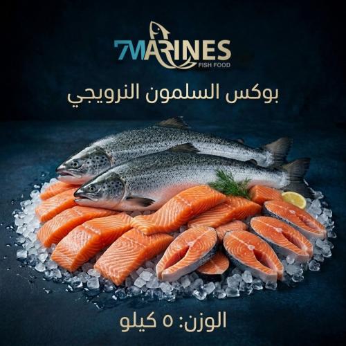بوكس السلمون النرويجي 5 كيلو
