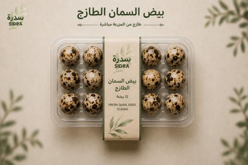 بيض سمان 12 حبة | طازج من المزرعة