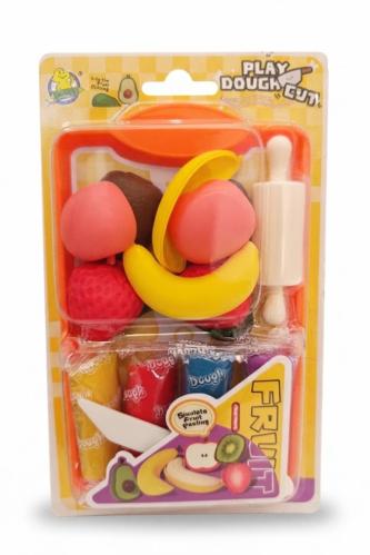 صلصال أطفال لتقطيع الفواكه (Play Dough Cut) مع أدو...