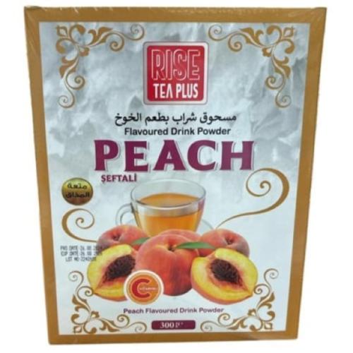 Peach-flavored drink powder