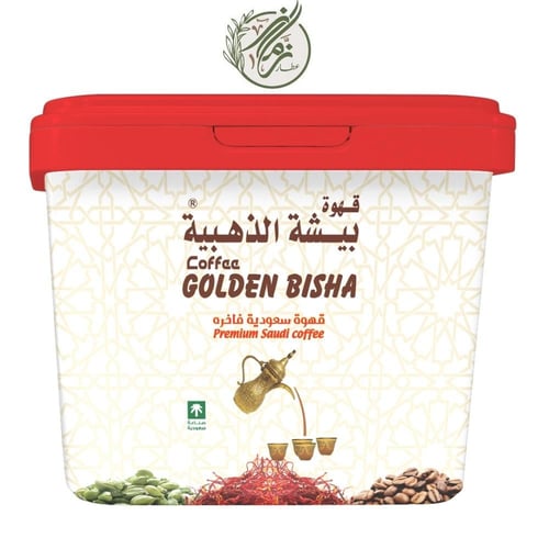 قهوة بيشة الذهبية سطل 1 كيلو