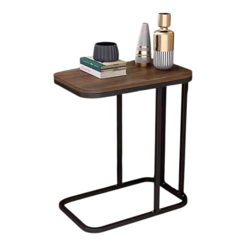 طاولة جانبية بني