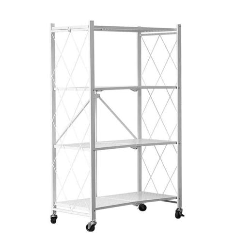 رف حديد اربعه دور ابيض