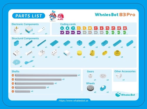 WhalesBot Family Set B3 Pro