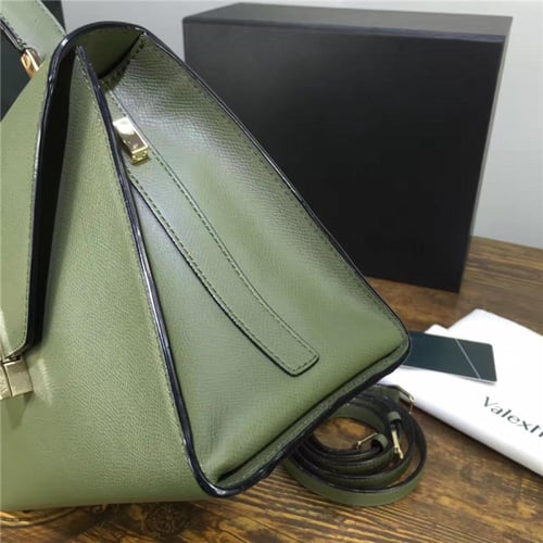 VALEXTRA Original Leather Handbag - Premium Qualit...