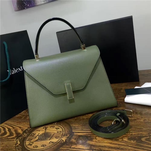 VALEXTRA Original Leather Handbag - Premium Qualit...
