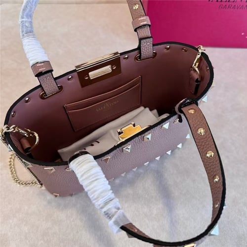 VALENTINO Rockstud Small Shopping Bag