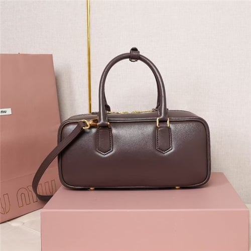 Miumiu Arcadie Leather Handbag