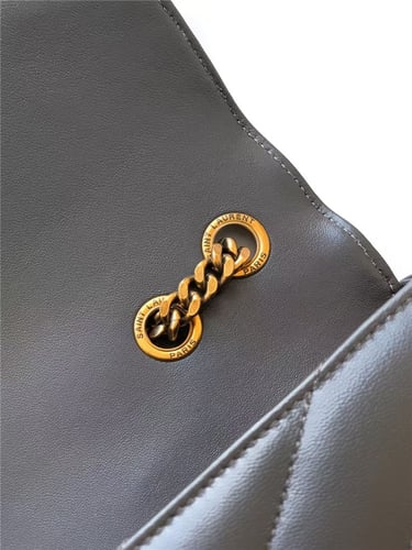 YVES SAINT LAURENT Loulou Medium In Matelasse Lamb...