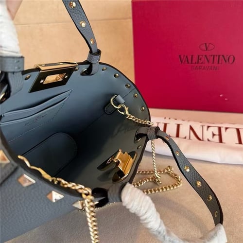 VALENTINO Rockstud Small Shopping Bag