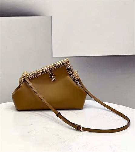 FENDI First Real Leather Ladies Handbag