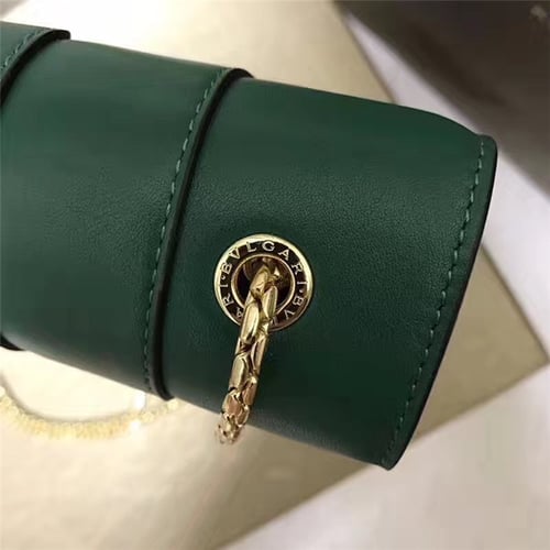 BVLGARI 28CM Original Leather Handbag
