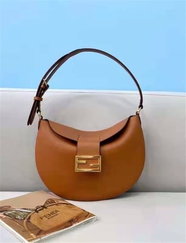 FENDI Real Leather Ladies Handbag