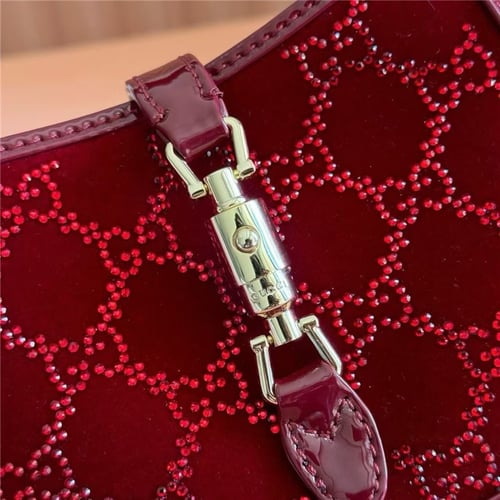 GUCCI Jackie 1961 Crystals Mini Bag