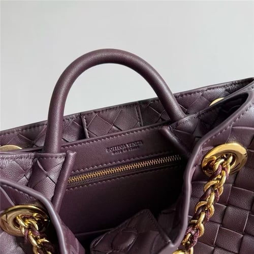 Bottega Veneta Small Andiamo With Chain