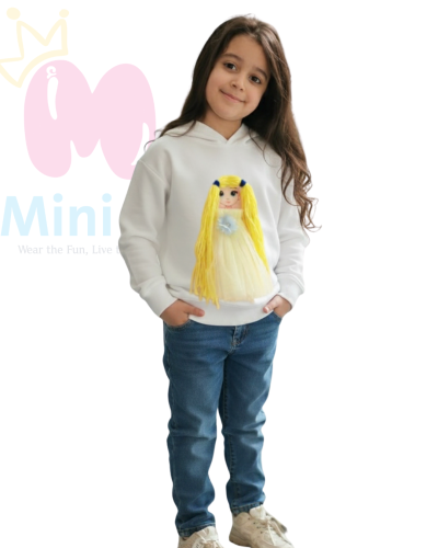 هودي Mini أنا أبيض