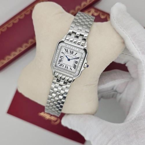 ساعة كارتير نسائي بانتير كريستال