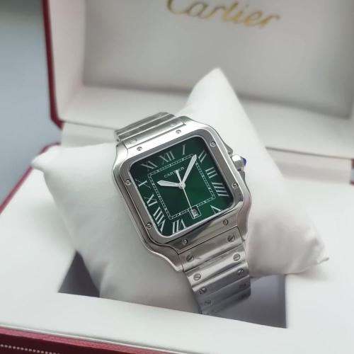 ساعه سانتوس دي كارتير رجالية 41mm ميناء زيتي رجالي