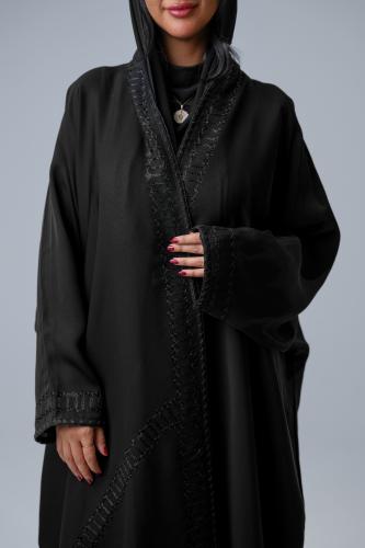عباية قصه فراشه انترنت مع تطريز هاري