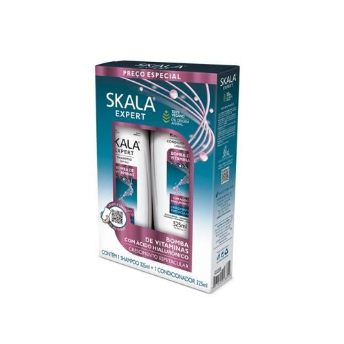 Scala shampoo and conditioner enriched with vitami...