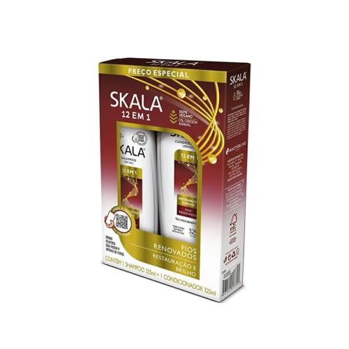 Scala 12-in-1 shampoo and conditioner set