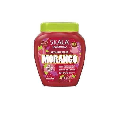 Skala Strawberry Mousse Cream Mask and Loofah 2 in...