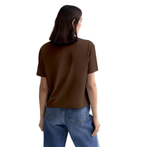 تيشرت بقصة مربعة Proud و Saudi