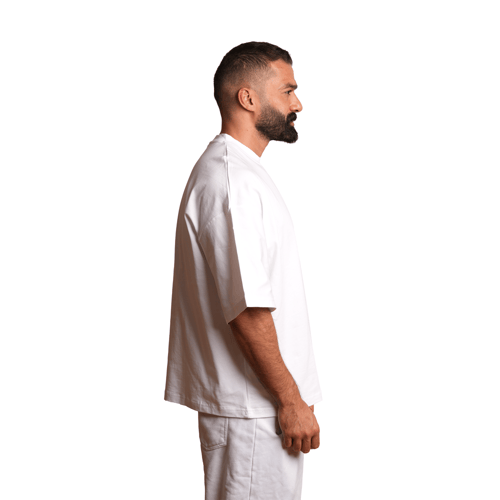 تيشرت بقصة مربعة LIMITED EDITION